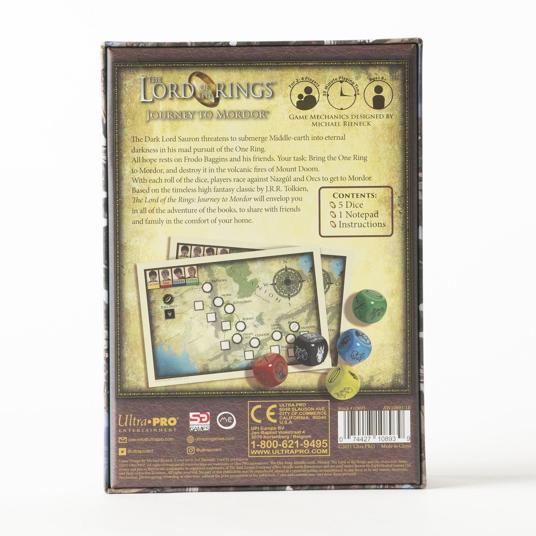 The Lord of the Rings: Journey to Mordor: Dice Game