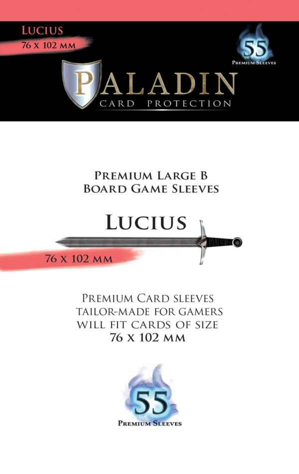 Paladin Card Protection - Lucius (76 mm x 102 mm, Premium Large B)
