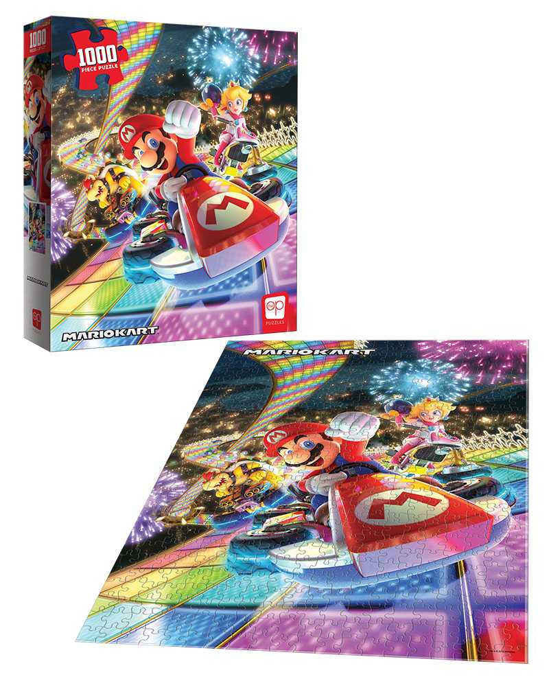 Puzzle - USAopoly - Mario Kart "Rainbow Road" (1000 Pieces)