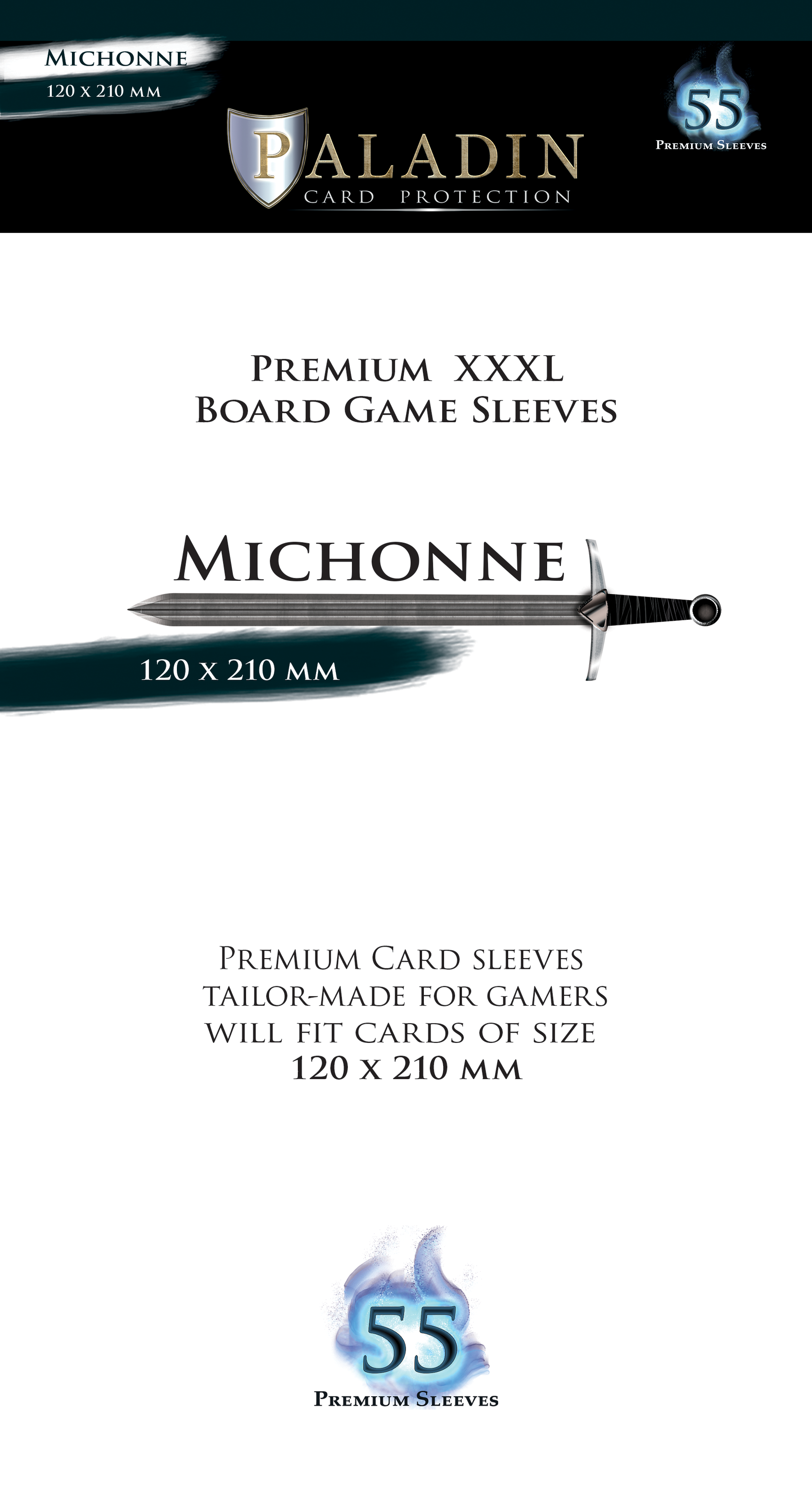 Paladin Card Protection - Michonne (120 mm x 210 mm, Premium XXXL)
