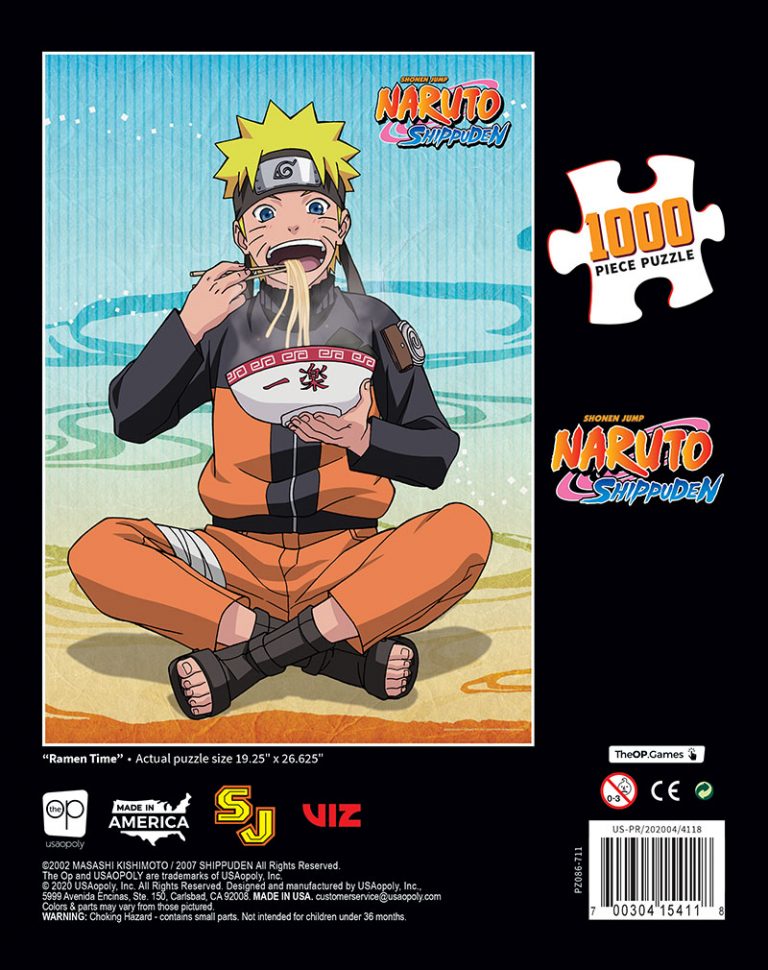 Puzzle - USAopoly - Naruto “Ramen Time” (1000 Pieces)