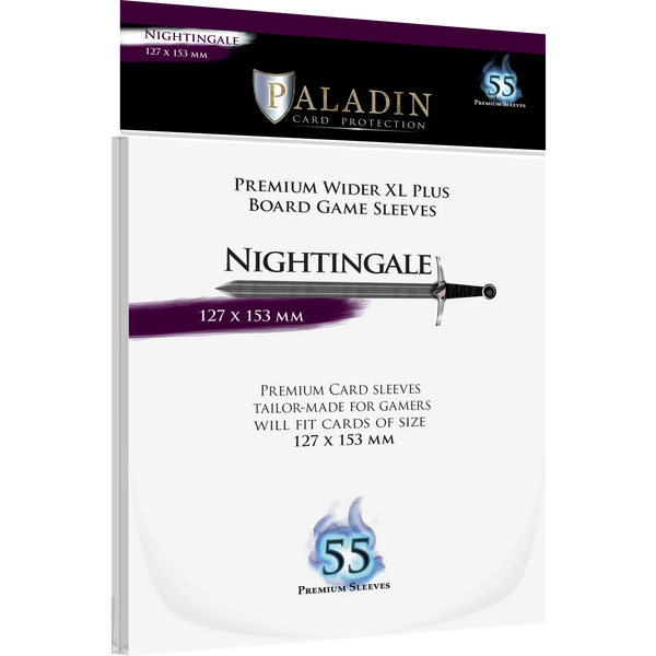 Paladin Card Protection - Nightingale (127 mm x 153  mm, Premium Wider XL Plus)