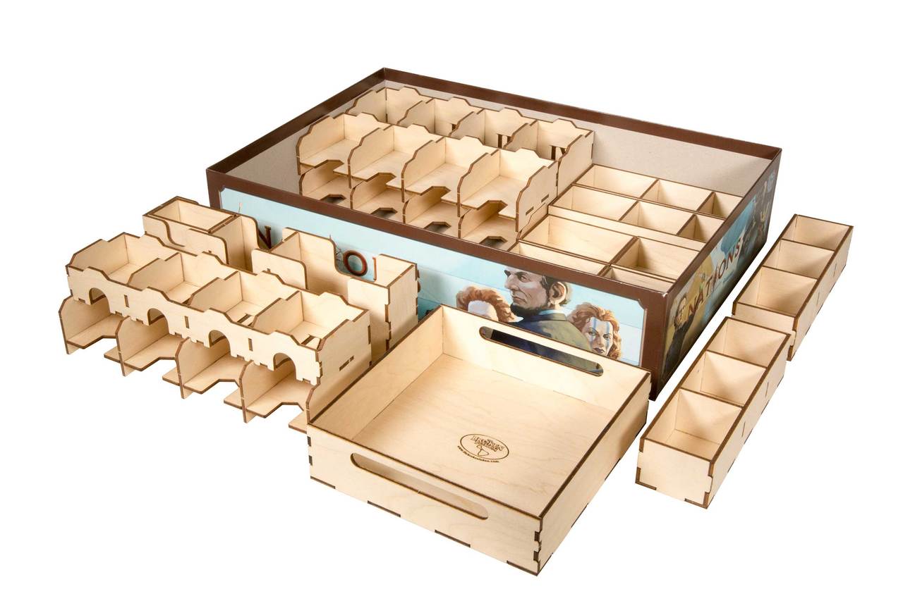 Broken Token - Nations Organizer