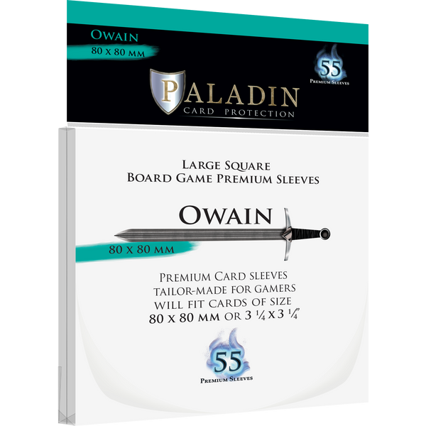 Paladin Card Protection - Owain (80 mm × 80 mm, Large Square)
