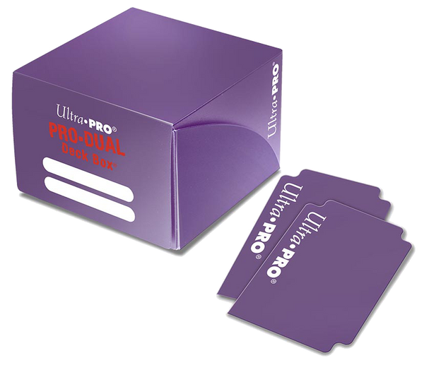 Ultra Pro - PRO Dual Standard Purple Deck Box (180)