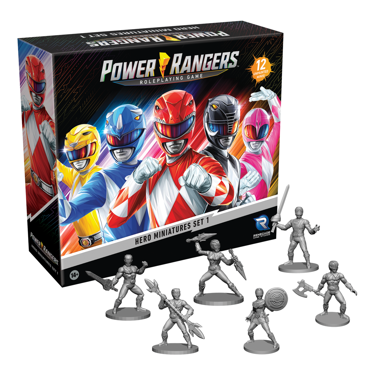 Power Rangers: Roleplaying Game Hero Miniatures Set 1