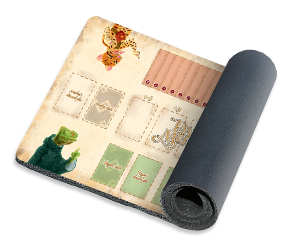 Dale of Merchants - 2 player play mat (Veiled Chameleon & Ocelot)