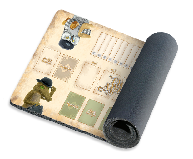 Dale of Merchants - 2 player play mat (Dwarf crocodile & Snowy owl)