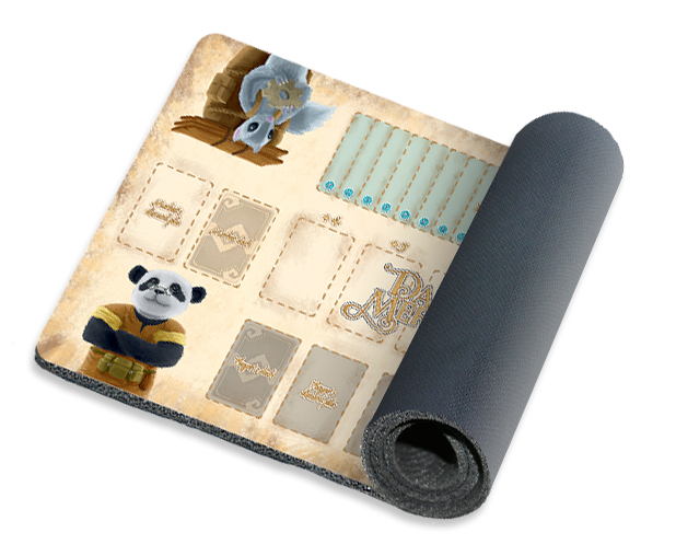 Dale of Merchants - 2 player play mat (Giant panda & Flying squirrel)