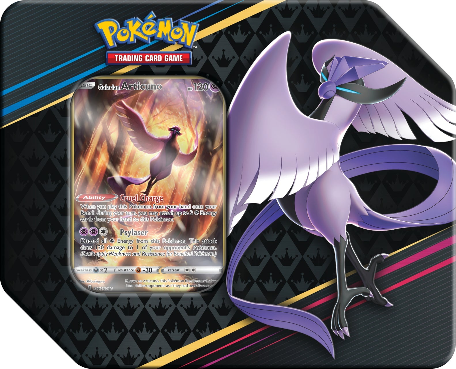 Pokémon TCG: Crown Zenith Tin (Galarian Articuno)