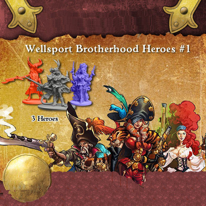 Rum & Bones: Wellsport Brotherhood Hero Set