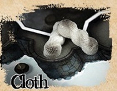 Sleeve Kings - Painted Plastic Resource Tokens: Cloth (10ct)