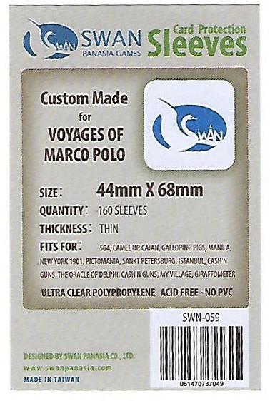 SWAN Sleeves - Card Sleeves (44 x 68 mm)