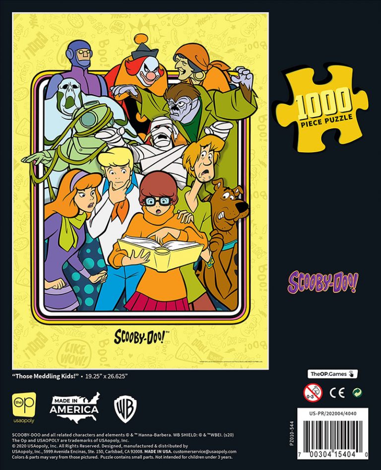 Puzzle - USAopoly - Scooby-Doo: Those Meddling Kids - (1000 Pieces)
