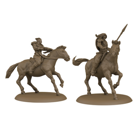 A Song of Ice & Fire: Tabletop Miniatures Game - Bloody Mummer Zorse Riders