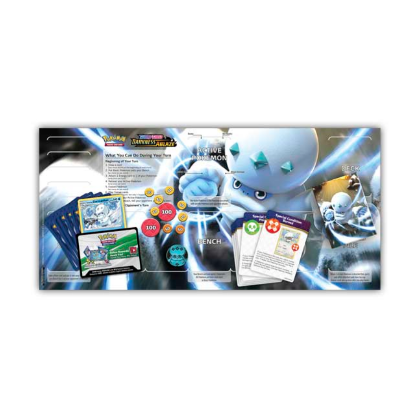 Pokemon - Sword & Shield: Darkness Ablaze Theme Deck - Galarian Darmanitan