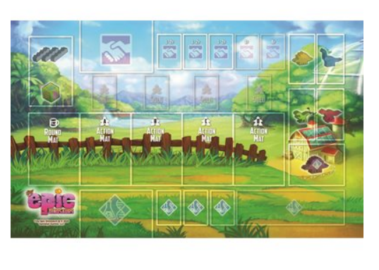Tiny Epic Dinosaurs - Playmat