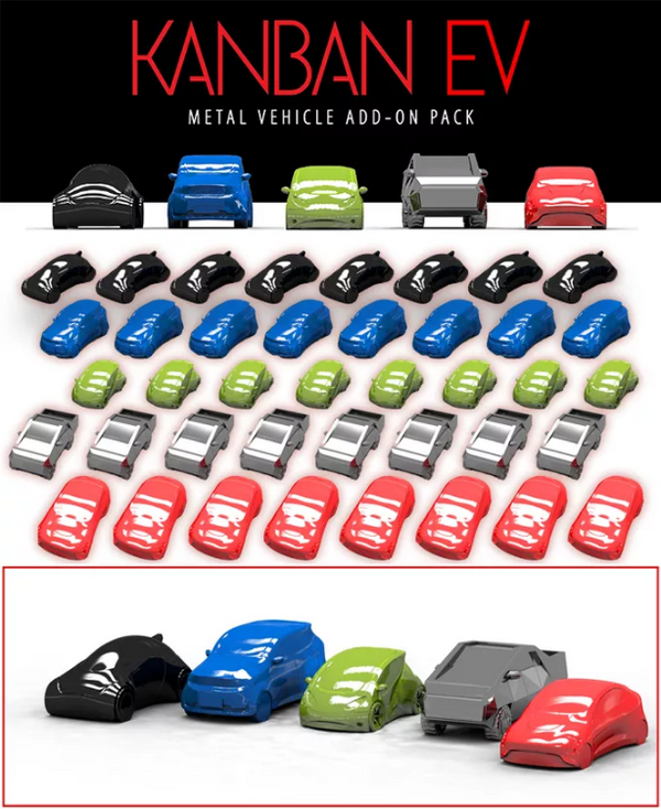 Kanban EV: Metal Vehicle Upgrade Pack