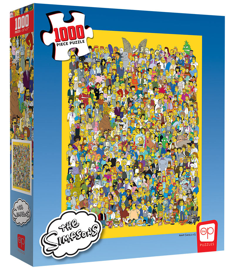 Puzzle - USAopoly - The Simpsons: Cast of Thousands (1000 Pieces)