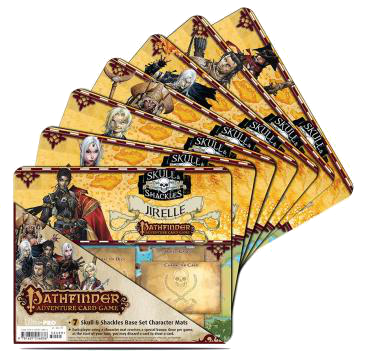 Skull & Shackles Base Set Character Mat 7 Pack