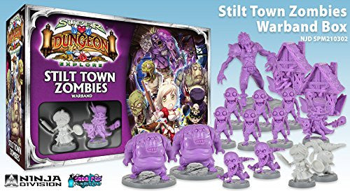 Super Dungeon Explore: Stilt Town Zombies Warband