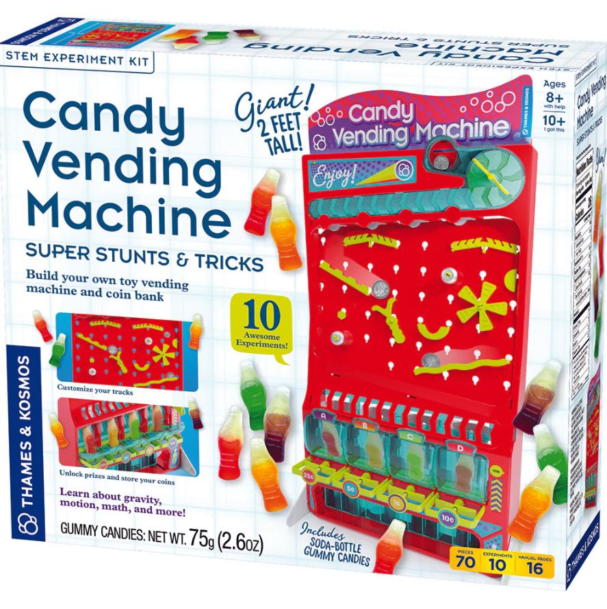 Candy Vending Machine: Super Stunts and Tricks