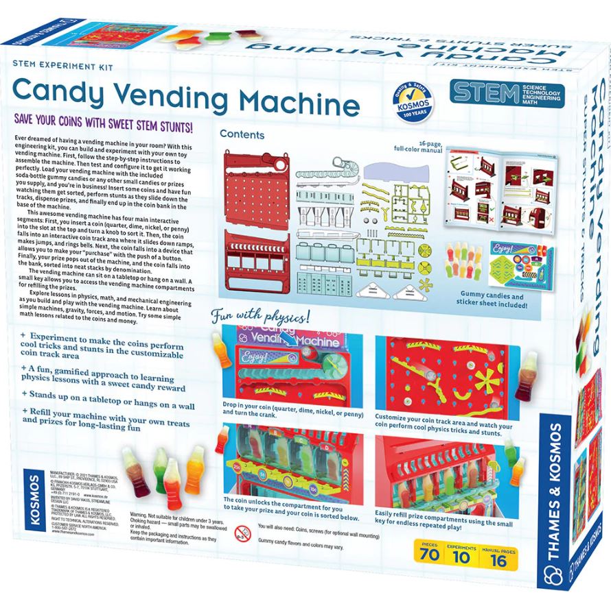 Candy Vending Machine: Super Stunts and Tricks