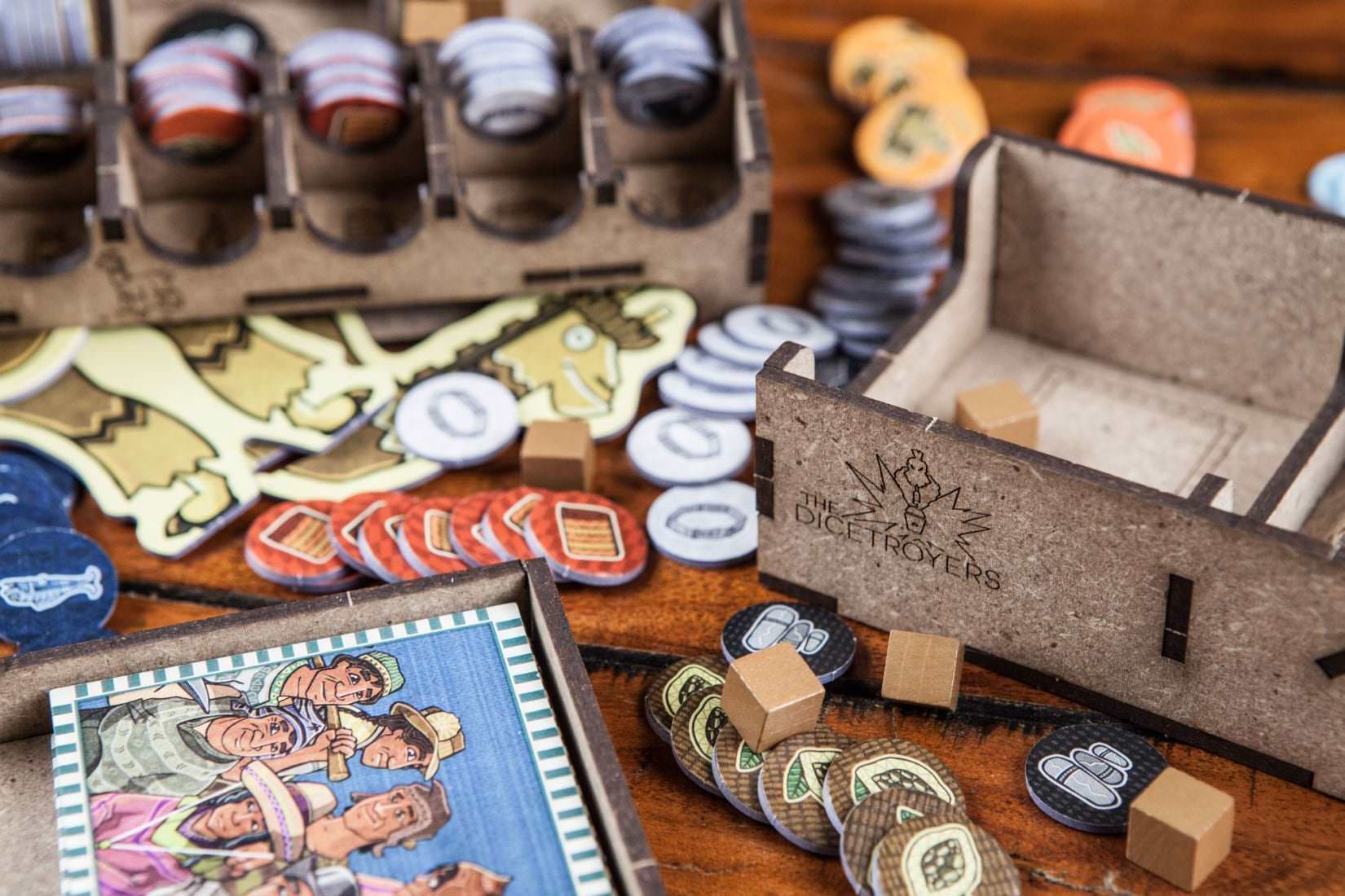 The Dicetroyers - Altiplano + The Traveler Expansion (Italy Import)