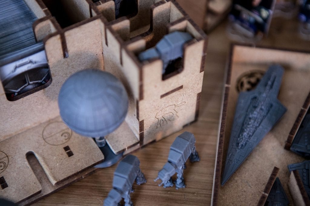 The Dicetroyers - Star Wars Rebellion (Base Game Or With Rise Of The Empire Exp) (Italy Import)