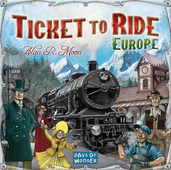 Ticket to Ride - Europe - Refresh (Minor Damage)