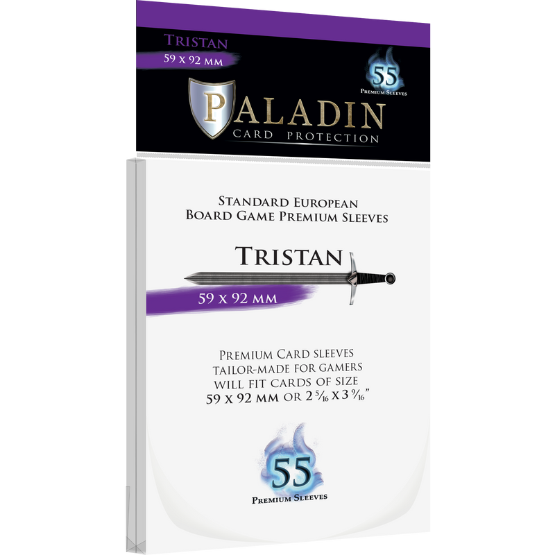 Paladin Card Protection - Tristan (59 mm × 92 mm, Standard European)