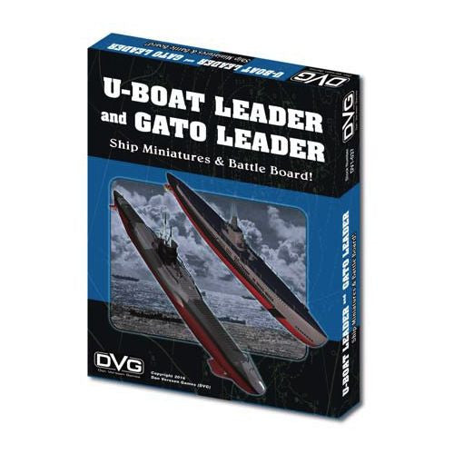 U-Boat Leader & Gato Leader: Ship Miniatures & Battle Board