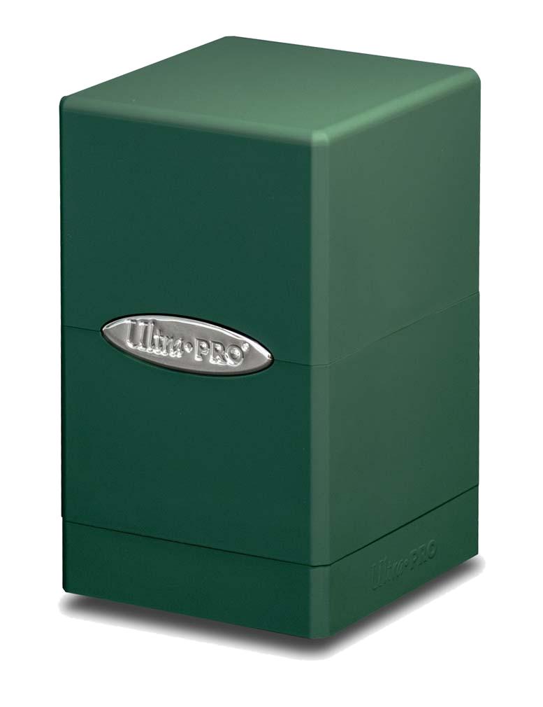 Ultra Pro Satin Tower Deck Box - Forest Green