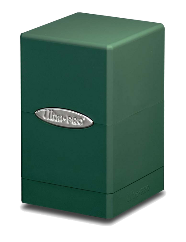 Ultra Pro Satin Tower Deck Box - Forest Green