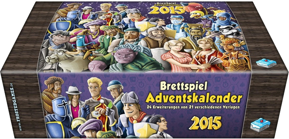 Brettspiel Adventskalender 2015 (Without Box)