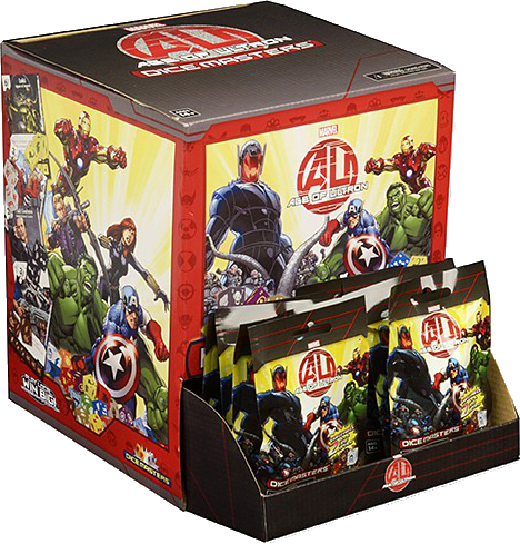 Marvel Dice Masters: Avengers - Age of Ultron 90 Count Gravity Feed Display