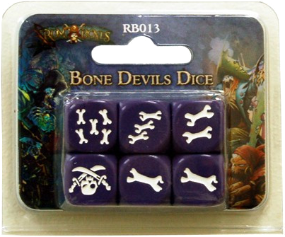 Rum and Bones: Bone Devils - Dice
