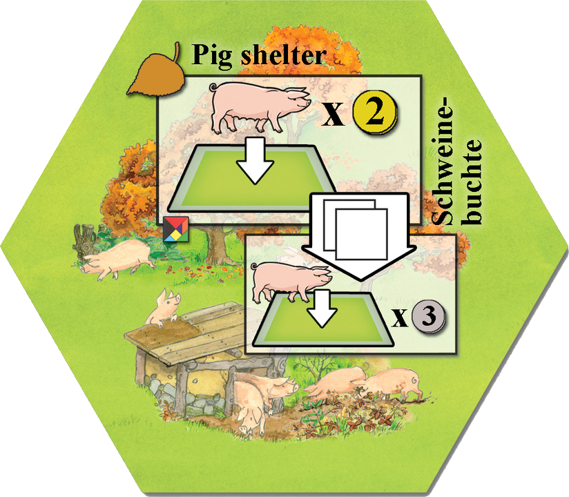 Keyflower: Pig Shelter