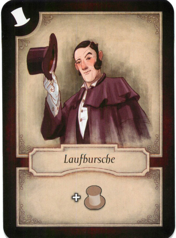 Last Will: Laufbursche Promo card