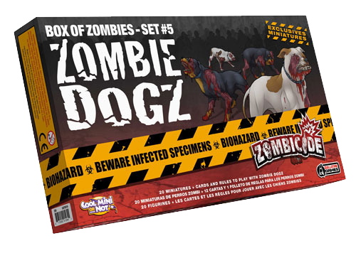 Zombicide Box of Zombies Set #5: Zombie Dogs