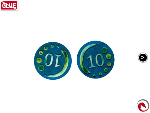 E-Raptor - Token and Marker Set of Money "10" (10 pieces)