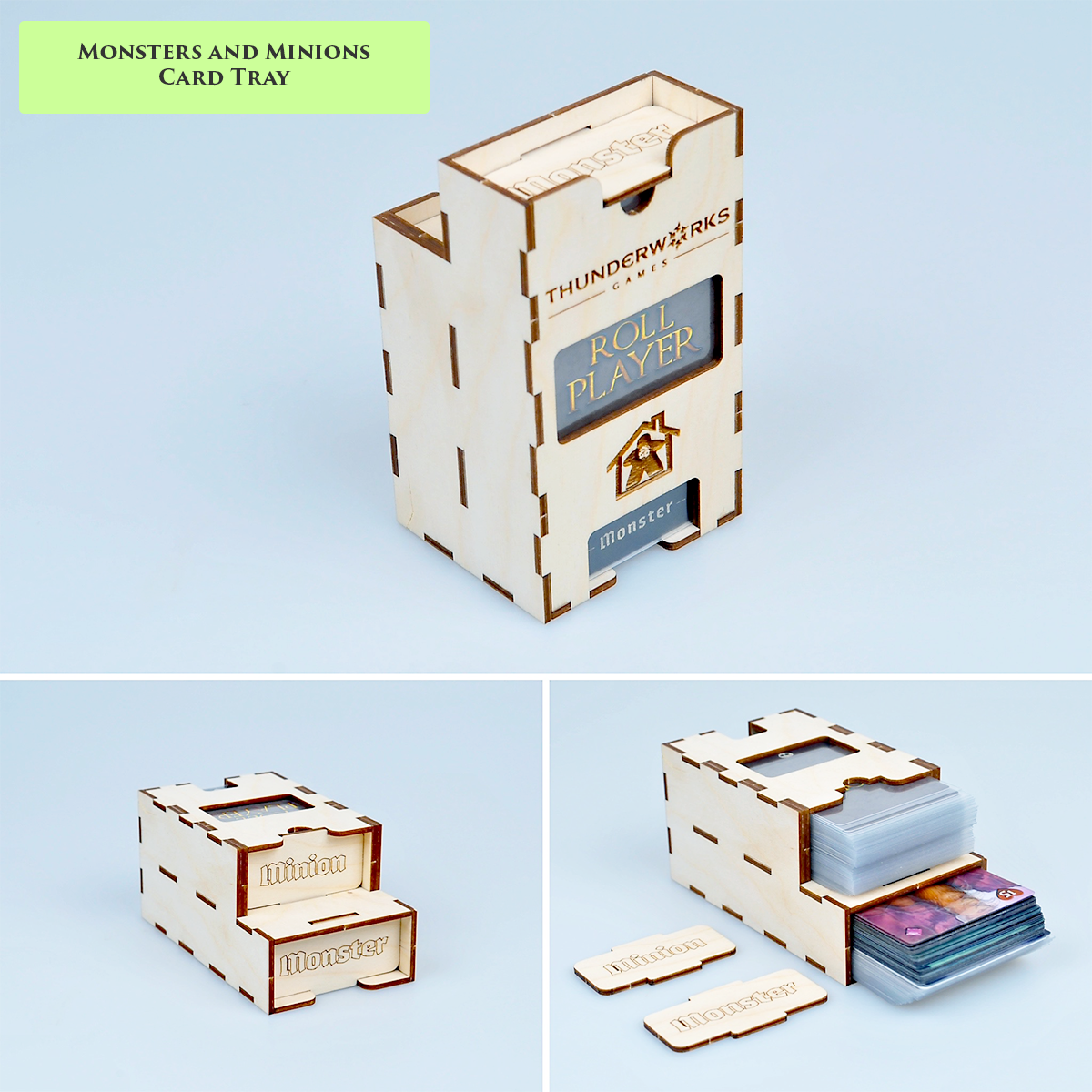 Meeple Realty - Monsters and Minions Card Tray