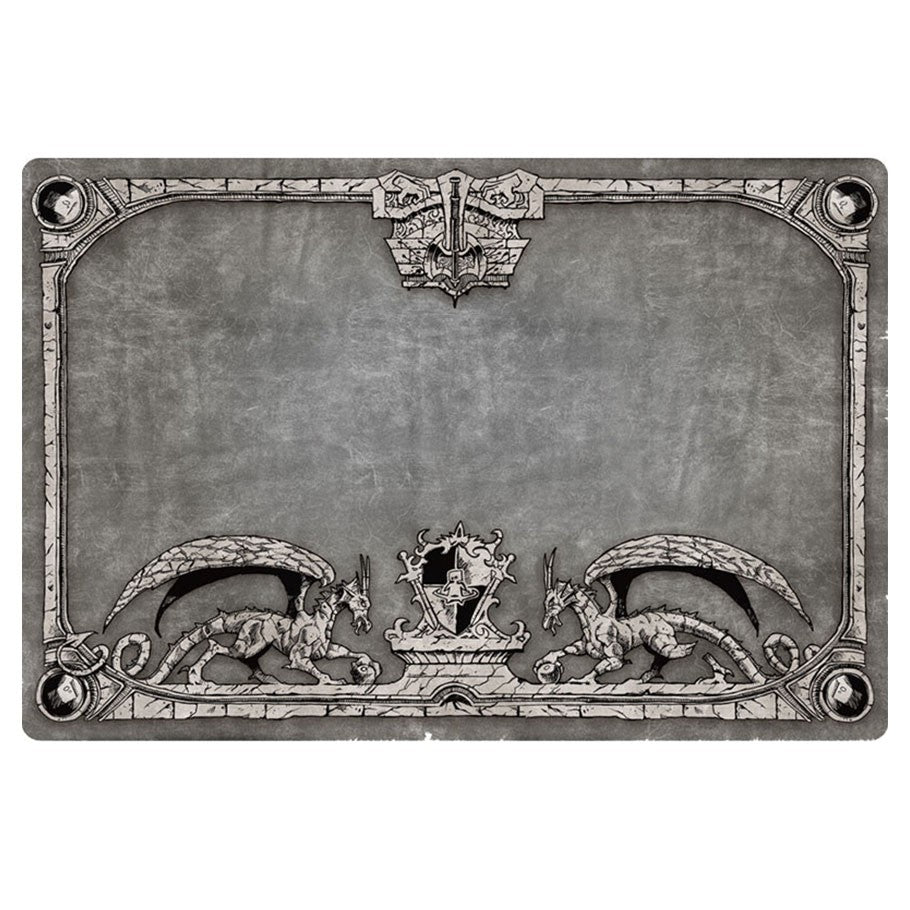 Dragon Shield - Play Mat: Grey (Staple Edition)