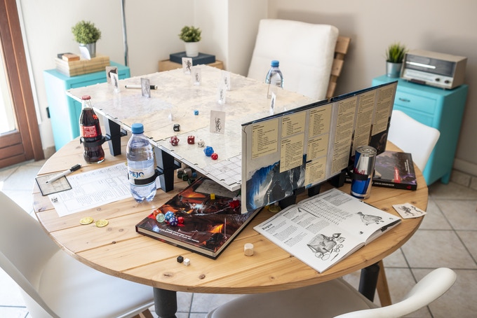 AdapTableTop - Blue (Standard Edition) (See Description)