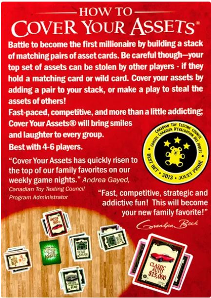 Grandpa Beck's Cover Your Assets