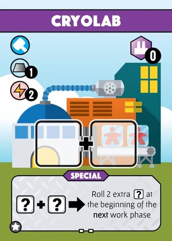 Fantastic Factories: Kickstarter Promo Cards