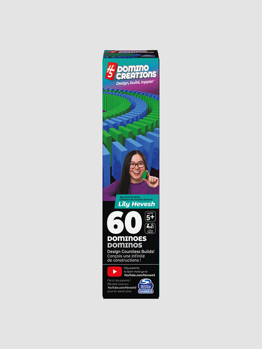 H5 Domino Creations Pack - Neon Colors (60 Pieces)