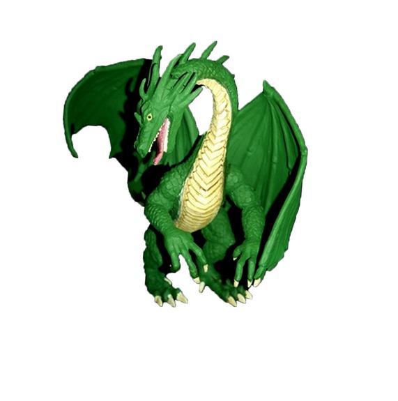 Defenders of the Realm: Dragon Miniatures (Painted) - Green