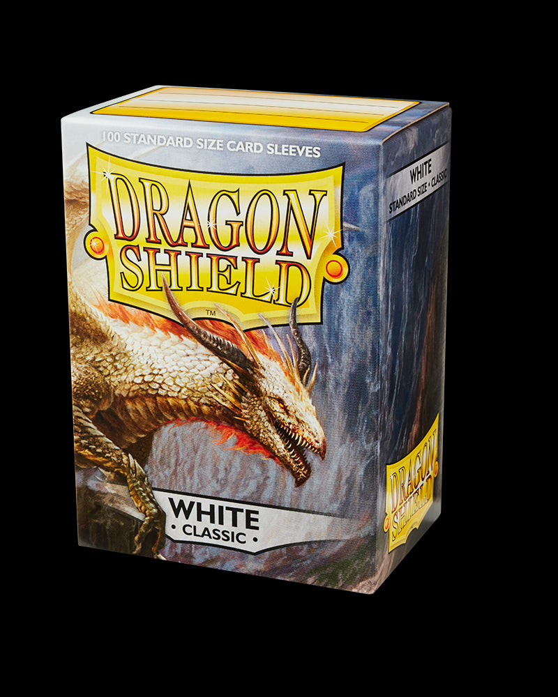 Dragon Shield - Classic Sleeves: White (100ct)