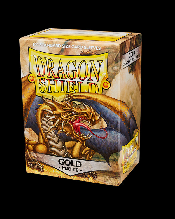 Dragon Shield - Matte Sleeves: Gold (100ct)